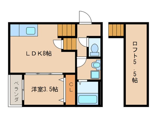 PHOENIX九大南の物件間取画像